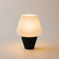 ABAJUR DE MESA AURA COM LAMPADA LED BIVOLT E27 LUMINÁRIA MODERNA