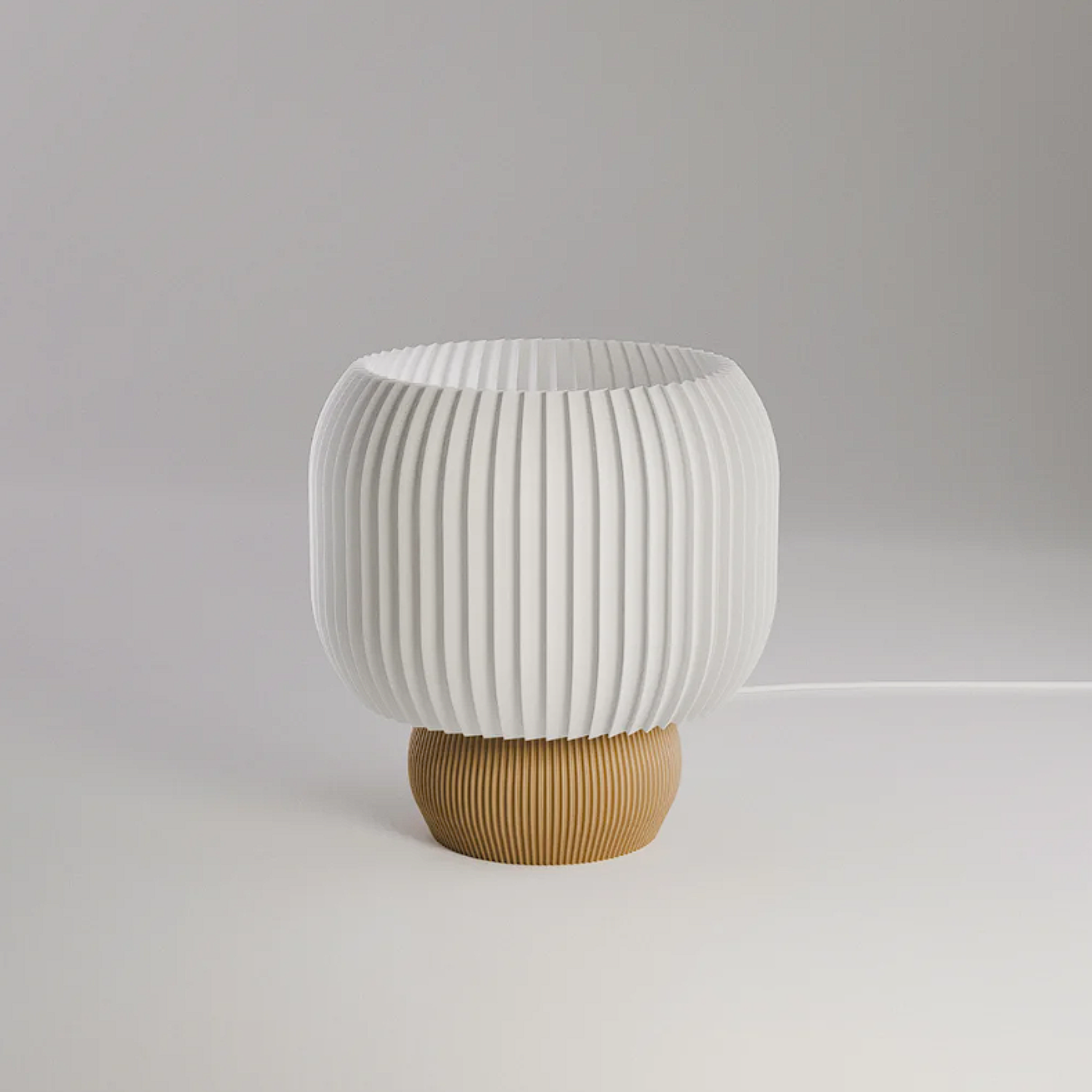 ABAJUR DE MESA ROMA COM LAMPADA LED BIVOLT E27 LUMINÁRIA MODERNA