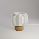 ABAJUR DE MESA ROMA COM LAMPADA LED BIVOLT E27 LUMINÁRIA MODERNA