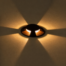 MINI BALIZADOR DE PAREDE LED 0,75W 2700K 60° IP66 BIVOLT INTERLIGHT