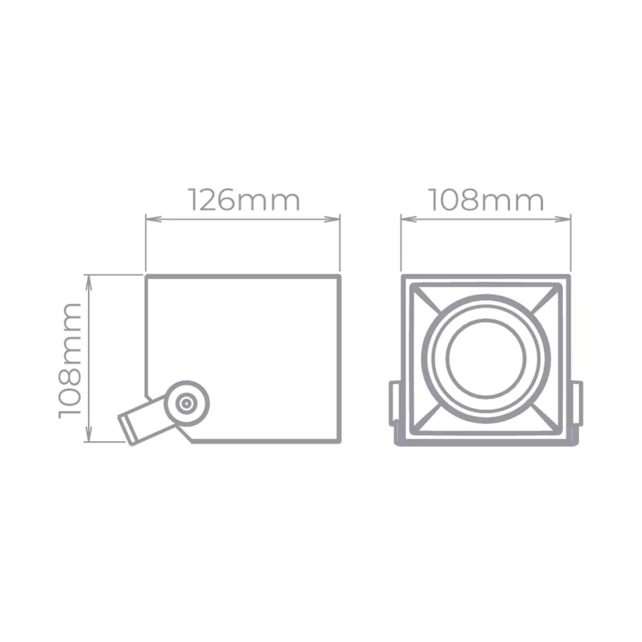 Spot para Embutido de Solo Cube - Stella