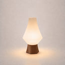 ABAJUR DE MESA CELESTE COM LAMPADA LED BIVOLT E27 LUMINÁRIA MODERNA