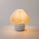 ABAJUR DE MESA ALBA COM LAMPADA LED BIVOLT E27 LUMINÁRIA MODERNA