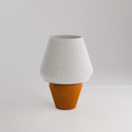 ABAJUR DE MESA AURA COM LAMPADA LED BIVOLT E27 LUMINÁRIA MODERNA
