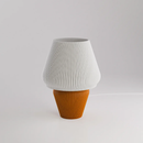 ABAJUR DE MESA AURA COM LAMPADA LED BIVOLT E27 LUMINÁRIA MODERNA