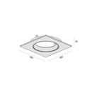 Spot Embutir Orientável Face Plana Par 30  - Interlight 0159