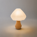 ABAJUR DE MESA MONA COM LAMPADA LED BIVOLT E27 LUMINÁRIA MODERNA