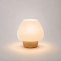 ABAJUR DE MESA LUMERA COM LAMPADA LED BIVOLT E27 LUMINÁRIA MODERNA