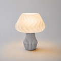 ABAJUR DE MESA NARA COM LAMPADA LED BIVOLT E27 LUMINÁRIA MODERNA