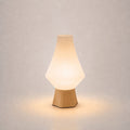 ABAJUR DE MESA CELESTE COM LAMPADA LED BIVOLT E27 LUMINÁRIA MODERNA