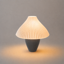 ABAJUR DE MESA VITTA COM LAMPADA LED BIVOLT E27 LUMINÁRIA MODERNA