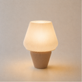 ABAJUR DE MESA AURA COM LAMPADA LED BIVOLT E27 LUMINÁRIA MODERNA