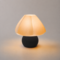 ABAJUR DE MESA ALBA COM LAMPADA LED BIVOLT E27 LUMINÁRIA MODERNA