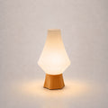 ABAJUR DE MESA CELESTE COM LAMPADA LED BIVOLT E27 LUMINÁRIA MODERNA