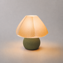 ABAJUR DE MESA ALBA COM LAMPADA LED BIVOLT E27 LUMINÁRIA MODERNA
