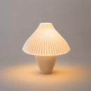 ABAJUR DE MESA VITTA COM LAMPADA LED BIVOLT E27 LUMINÁRIA MODERNA