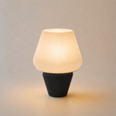 ABAJUR DE MESA AURA COM LAMPADA LED BIVOLT E27 LUMINÁRIA MODERNA