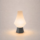 ABAJUR DE MESA CELESTE COM LAMPADA LED BIVOLT E27 LUMINÁRIA MODERNA