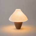 ABAJUR DE MESA VITTA COM LAMPADA LED BIVOLT E27 LUMINÁRIA MODERNA
