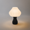 ABAJUR DE MESA MAIA COM LAMPADA LED BIVOLT E27 LUMINÁRIA MODERNA