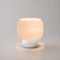 ABAJUR DE MESA ROMA COM LAMPADA LED BIVOLT E27 LUMINÁRIA MODERNA