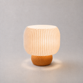 ABAJUR DE MESA ROMA COM LAMPADA LED BIVOLT E27 LUMINÁRIA MODERNA