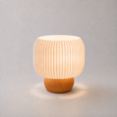 ABAJUR DE MESA ROMA COM LAMPADA LED BIVOLT E27 LUMINÁRIA MODERNA