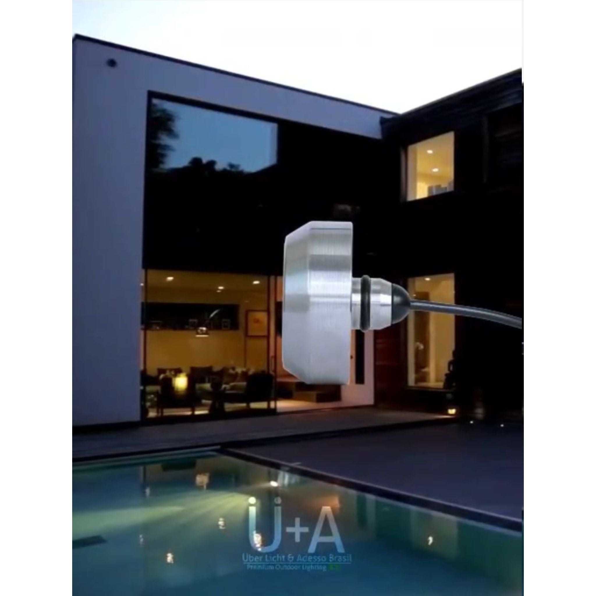 Luminária Subaquática UL08D – 8W | IRC 90 | IP68