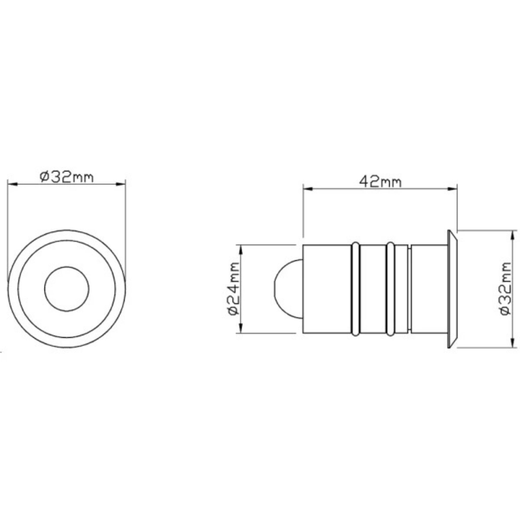 Luminária Subaquática STD03 – 3W | IRC 90 | IP68