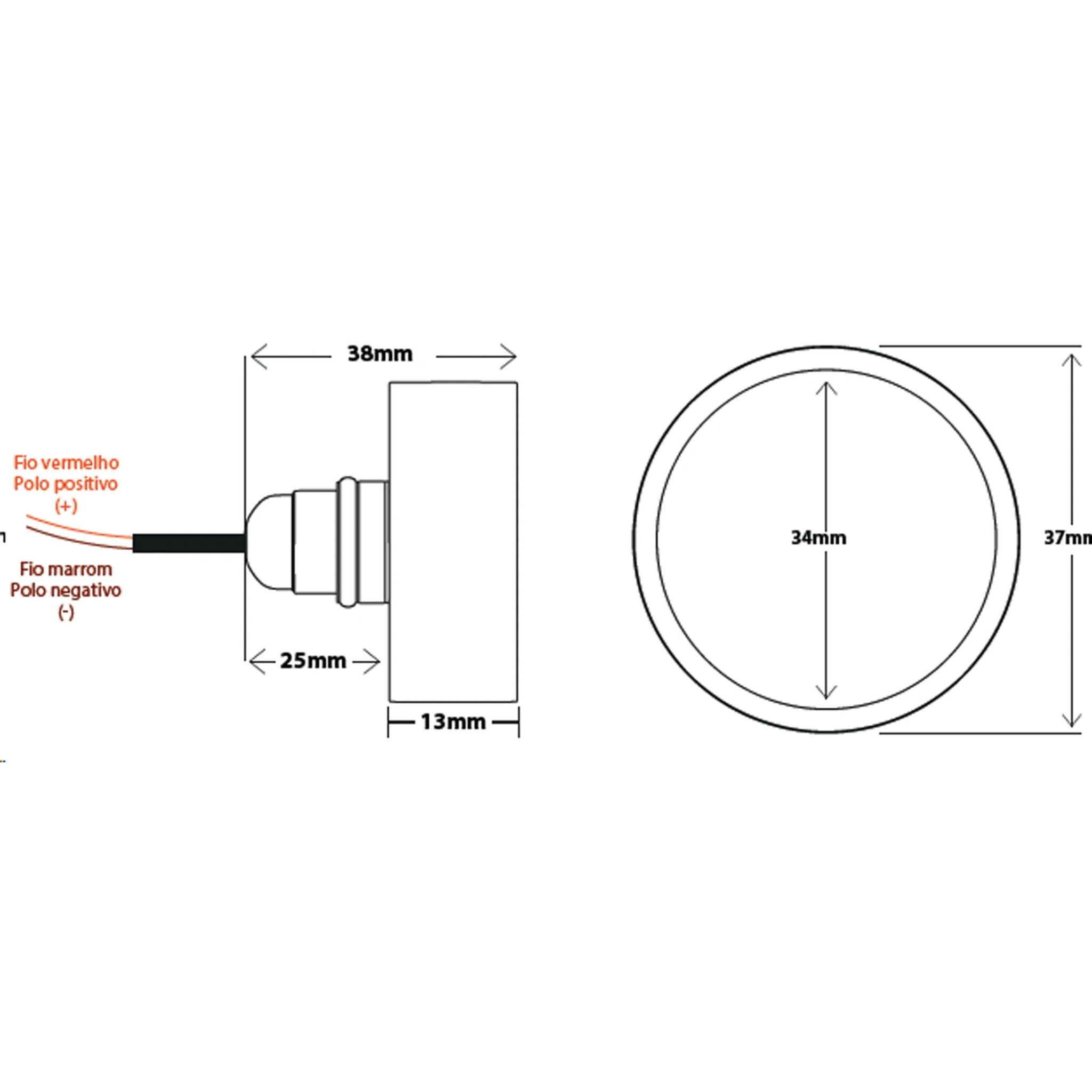 Luminária Subaquática UL12D – 12W | IRC 90 | IP68