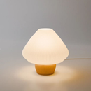 ABAJUR DE MESA LOTUS COM LAMPADA LED BIVOLT E27 LUMINÁRIA MODERNA