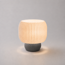 ABAJUR DE MESA ROMA COM LAMPADA LED BIVOLT E27 LUMINÁRIA MODERNA