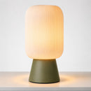 ABAJUR DE MESA KORA COM LAMPADA LED BIVOLT E27 LUMINÁRIA MODERNA