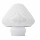 Abajur de Mesa Lotus Cônico com Lâmpada LED Bivolt