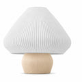 Abajur de Mesa Lotus Cônico com Lâmpada LED Bivolt