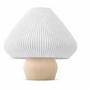 Abajur de Mesa Lotus Cônico com Lâmpada LED Bivolt