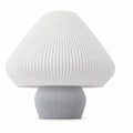 Abajur de Mesa Lotus Cônico com Lâmpada LED Bivolt