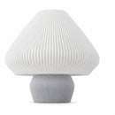 Abajur de Mesa Lotus Cônico com Lâmpada LED Bivolt