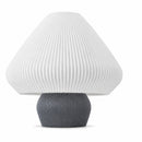 Abajur de Mesa Lotus Cônico com Lâmpada LED Bivolt