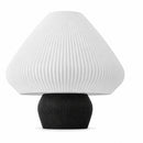 Abajur de Mesa Lotus Cônico com Lâmpada LED Bivolt