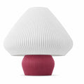 Abajur de Mesa Lotus Cônico com Lâmpada LED Bivolt