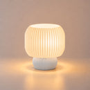Abajur de Mesa Roma Tambor com Lâmpada LED Bivolt