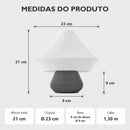 Abajur de Mesa Nexa Pagode com Lâmpada LED Bivolt