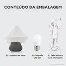 Abajur de Mesa Nexa Pagode com Lâmpada LED Bivolt