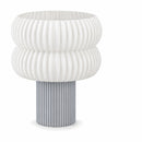 Abajur de Mesa Coluna com Lâmpada LED Bivolt