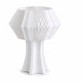 Abajur de Mesa Facetado com Lâmpada LED Bivolt