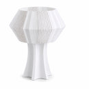 Abajur de Mesa Facetado com Lâmpada LED Bivolt