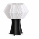 Abajur de Mesa Facetado com Lâmpada LED Bivolt