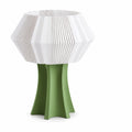 Abajur de Mesa Facetado com Lâmpada LED Bivolt