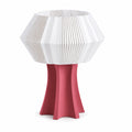 Abajur de Mesa Facetado com Lâmpada LED Bivolt